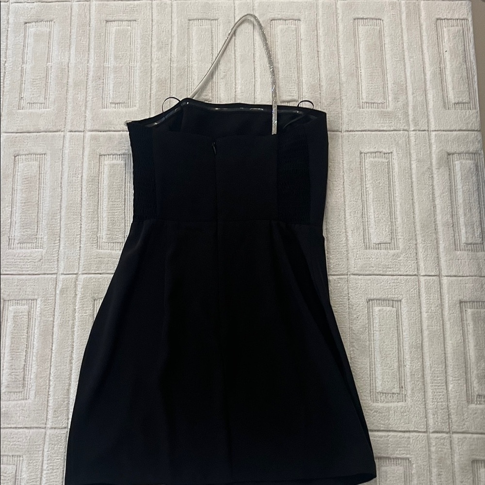Amanda Uprichard Black Strapless Cocktail Dress XS NWOT - Picture 6 of 7